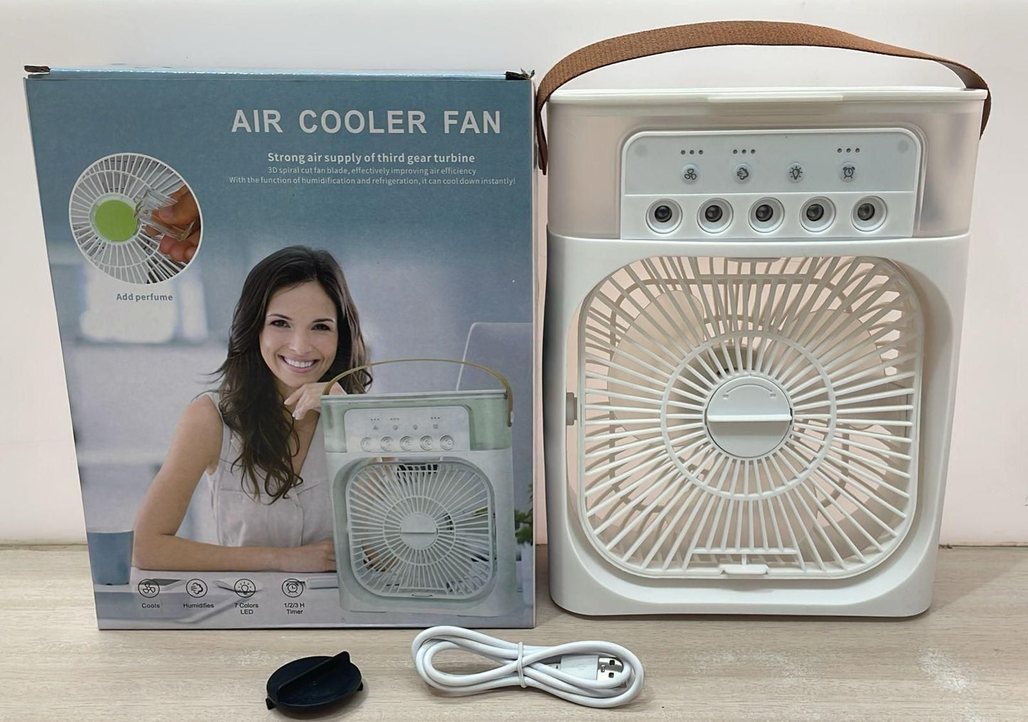 GlowBreeze™ Personal Cooling Mist Fan