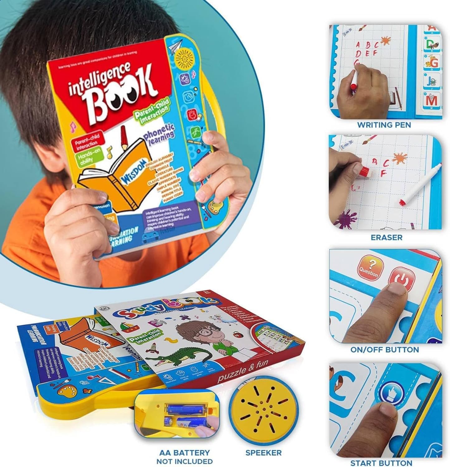 Screen-Free Interactive Intelligence Book